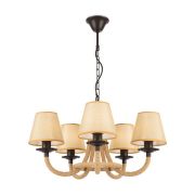 Люстра Corda 60Вт E14х5 IP20 Freya FR4402-PL-05-GB