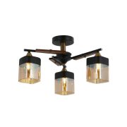 Люстра Glitz 60Вт E27х3 IP20 Freya FR5154PL-03B