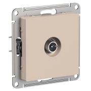 Розетка телевизионная проходная TV AtlasDesign 4дБ механизм песочн. SE ATN001292