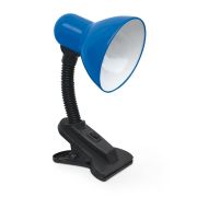 Светильник настольный СНП 21ТС 40Вт E27 230В под лампу на прищепке с подвесом син. IN HOME 4690612046846