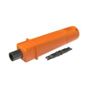 Инструмент для заделки витой пары нож-вставка тип 110 ударный механизм SYSMATRIX HT 3240K