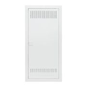 Щит комбинированный встраив. Nova 2 DIN-рейки + 2 монтаж. платы 4 габарит IP41 с метал. перфорированной дверью EKF nv-cb-pmd-2+2