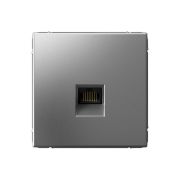 Розетка компьютерная ArtGallery RJ45 кат.5E механизм сталь SE GAL000983
