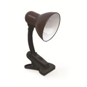 Светильник настольный СНП 21Ч 40Вт E27 230В под лампу на прищепке с подвесом черн. IN HOME 4690612046822