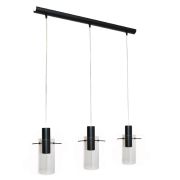 Светильник «Лорд» 231 (плафон 9003) НСБ 01-3х60-168 Е27 (ИМ) подвесной черн. Элетех 1005405106