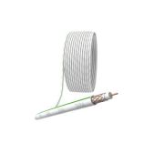 Кабель коаксиальный SAT 703 B 75 Ом Cu/(оплетка Cu 75%) PVC бел. (уп.20м) Эра Б0044614