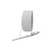 Кабель коаксиальный RG-6U 75 Ом CCS/(оплетка Al 48%) PVC бел. (уп.10м) Simple Эра Б0044598