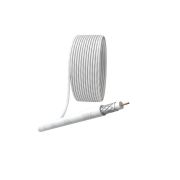 Кабель коаксиальный RG-6U 75 Ом CCS/(оплетка Al 48%) PVC бел. (уп.50м) Simple Эра Б0044600