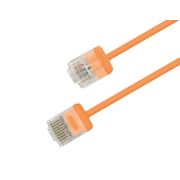 Патч-корд кат.6 (100проц. Fluke Component Tested) U/UTP 32AWG LSZH PC-LPU-UTP-RJ45-RJ45-C6-3M-LSZH-OR 3м оранж. Hyperline 490734