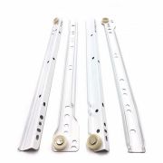 Комплект роликовых направляющих 400мм бел. (уп.1шт) Tech-Krep/Zitar 130863