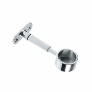 Крепление труб к стене регулируемое торцевое хром (уп.1шт) Tech-Krep/Zitar 127437