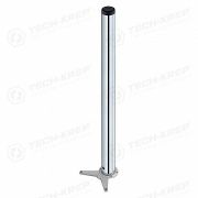 Ножка круглая регулируемая d60х820мм метал. хром (уп.1шт) Tech-Krep/Zitar 127490