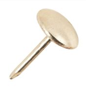 Гвоздь декоративный 10.5мм латунь (уп.100шт) Tech-Krep/Zitar 150561