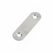 Пластина крепежная мебельная 80х17х2мм оцинк. Tech-Krep/Zitar 141948