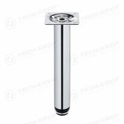 Ножка круглая регулируемая с винтом d30х200мм метал. хром (уп.1шт) Tech-Krep/Zitar 127485