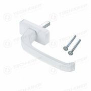 Ручка оконная Slim штифт 35мм метал. бел. (уп.1шт) Tech-Krep/Zitar 148129