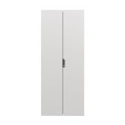 Дверь двойная сплошная IT-CQE 2200х600 RAL7035 DKC RGITCPED2260