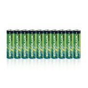 Элемент питания солевой R 03 SR10 мизинчиковая батарейка AAA 1.5В (уп.10шт) Ergolux 15119