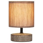 Лампа настольная Eleanor 7070-502 1хE14 40Вт керамика кофейная Rivoli Б0057270