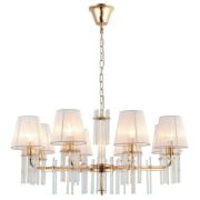 Люстра Lilith 1039-308 8хE14 40Вт хрусталь Rivoli Б0054948