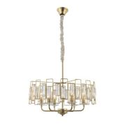 Люстра Waltraud 1028-206 6хE14 40Вт хрусталь классика Rivoli Б0052465