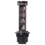 Мини-колонна встраиваемая с беспроводной зарядкой 15Вт 8 модулей C-Line EKF cl-vmkwс-8-s