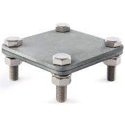 Соединитель крестовой полосы до 40мм сталь гор. цинк OBO 5314666_V1