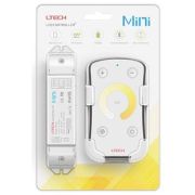 Контроллер CCT для LED ленты 12-24В IP20 135x30x20мм c пультом 2CH 72/144W (12В/24В) (LTECH) VARTON M2+M3-3A