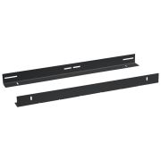 Комплет направляющих в шкаф 1200мм для установки серверного оборудования JH05-12-100KG-BK усиленные до 100к (RAL 9004) черн. (уп.2шт) Cabeus 9805c