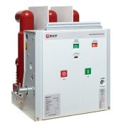 Выключатель вакуумный BB/EKF-10-1250-20-150 стац. исполнения с магнитом блокировки включения с правой и левой блокировкой с 2 ток. катушками откл. 5А с 2 изоляц. перегор. опер. ток 220В AC/DC EKF ppt22t2plbbv15s1220