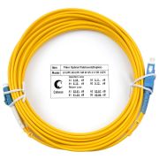 Шнур оптический FOP(d)-9-LC-SC-5м duplex LC-SC 9/125см 5м LSZH Cabeus 7355c
