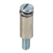 Винт+втулка под стацион. перемычку для CTS 2.5/4кв.мм IEK YCT10-00-K03-002-SS