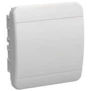 Корпус ЩРВ-П-8 TEKFOR IP41 бел. дверь пластик. IEK TF5-KP13-V-08-41-K01-K01