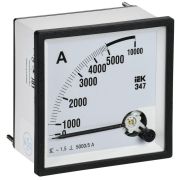 Амперметр Э47 5000/5А класс точн. 1.5 96х96мм IEK IPA20-6-5000-E