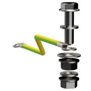 Точка заземления внешняя TITAN IEK TI-00D-GP