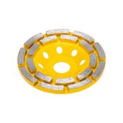 Чашка алмазная шлифовальная двухрядная 115х22.2мм KRANZ KR-90-0251