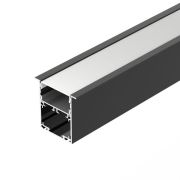 Профиль SL-LINIA52-3L-F-2000 ANOD BLACK L2000 алюм. Arlight 044685