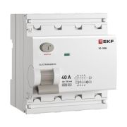 Выключатель дифференциального тока 4п 40А 100мА тип A 6кА ВД-100N электромех. PROxima EKF E1046MA40100