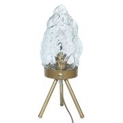 Светильник «Фламенко» ННБ 63-60-009 зол./шнур зол. [ИМ] Е14 настол. зол. Элетех 1005405309