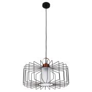 Светильник «Манго» 211 (плафон 9001) НСБ 01-60-171 Е27 [ИМ] подвесной черн.муар медь Элетех 1005405087