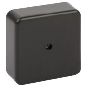 Коробка распаячная 75х75х28мм без клеммы IP40 черн. BS-B-75-75-28 Эра Б0061809