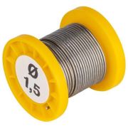 Припой с канифолью для пайки ПОС 61 трубка d1.5мм катушка 50гр Эра Б0061084