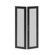 Дверь двустворчатая для IT-CQE 1600х800 перфорир. RAL9005 DKC RBITCPMD1680