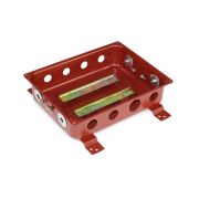 Коробка 345х266х107 IP65 (12 отверст. d25-8шт/d32-3шт/d40-1шт) заглушки метал. ГОФРОМАТИК zeta30382