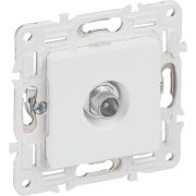 Розетка телевизионная проходная TV SKANDY SK-A17W арктич. бел. IEK SK-A10-P-K01