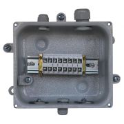 Коробка клеммная КЗНС-08 У2 8 зажимов IP54 (пластиковые вводы PG) Электротехник ET000620