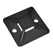 Площадка самокл. 30х30 под хомуты черн. (уп.100шт) IEK UHP31-30-100