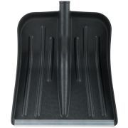 Лопата для уборки снега малая 360х400мм без черенка пластик. 68098