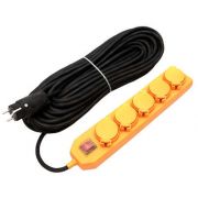 Удлинитель-шнур 5х30м с заземл. 16А IP44 У10-026 КГ 3х1.5 с выкл. с индикатором сети с защ. крышкой UNIVersal 9634140