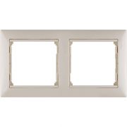 Рамка 2-м Valena горизонт. сл. кость IEK 774352